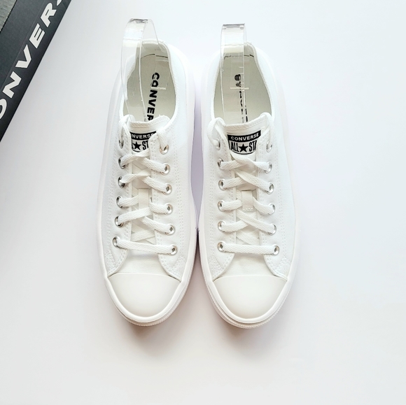Converse CTAS Move OX White Women’s 10.5 - Picture 4 of 7